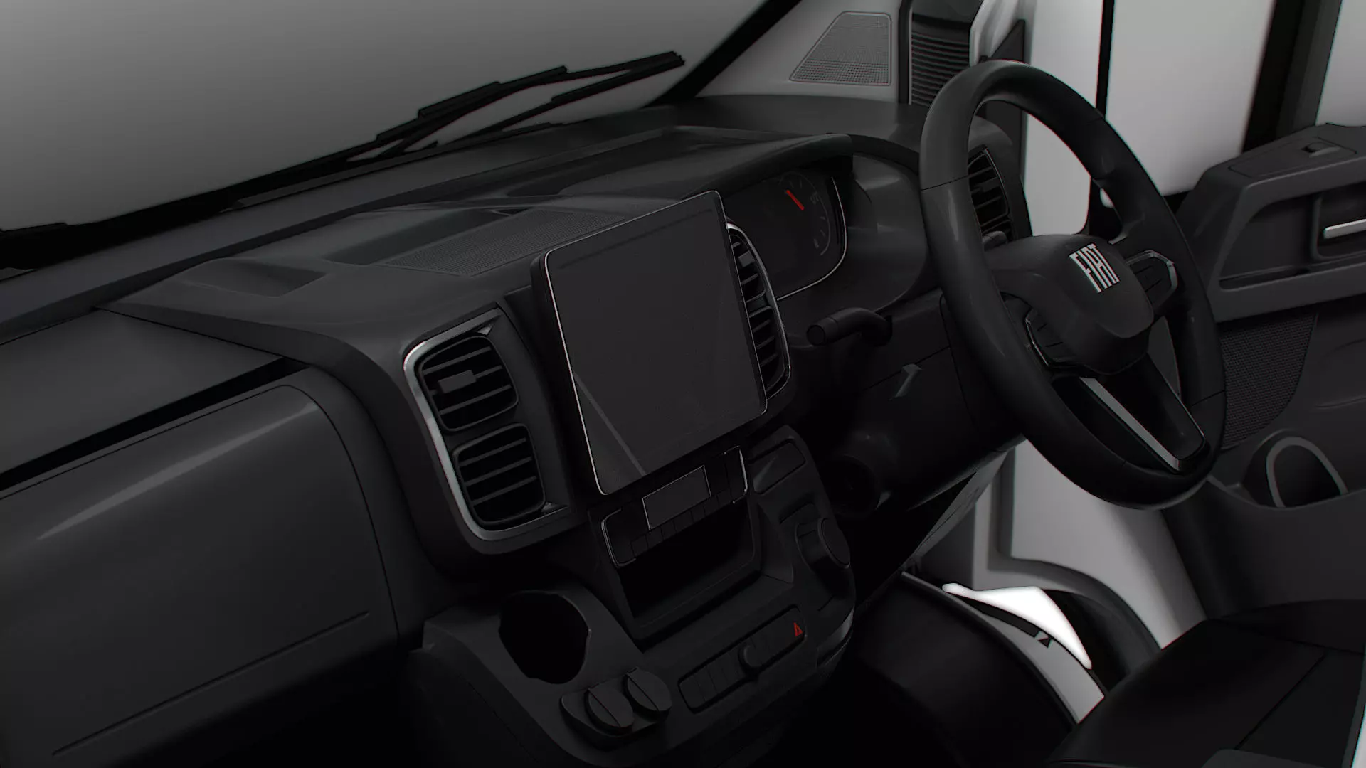 Fiat Ducato Van L3H2 HQInt 2026 UKspec 3D model_2