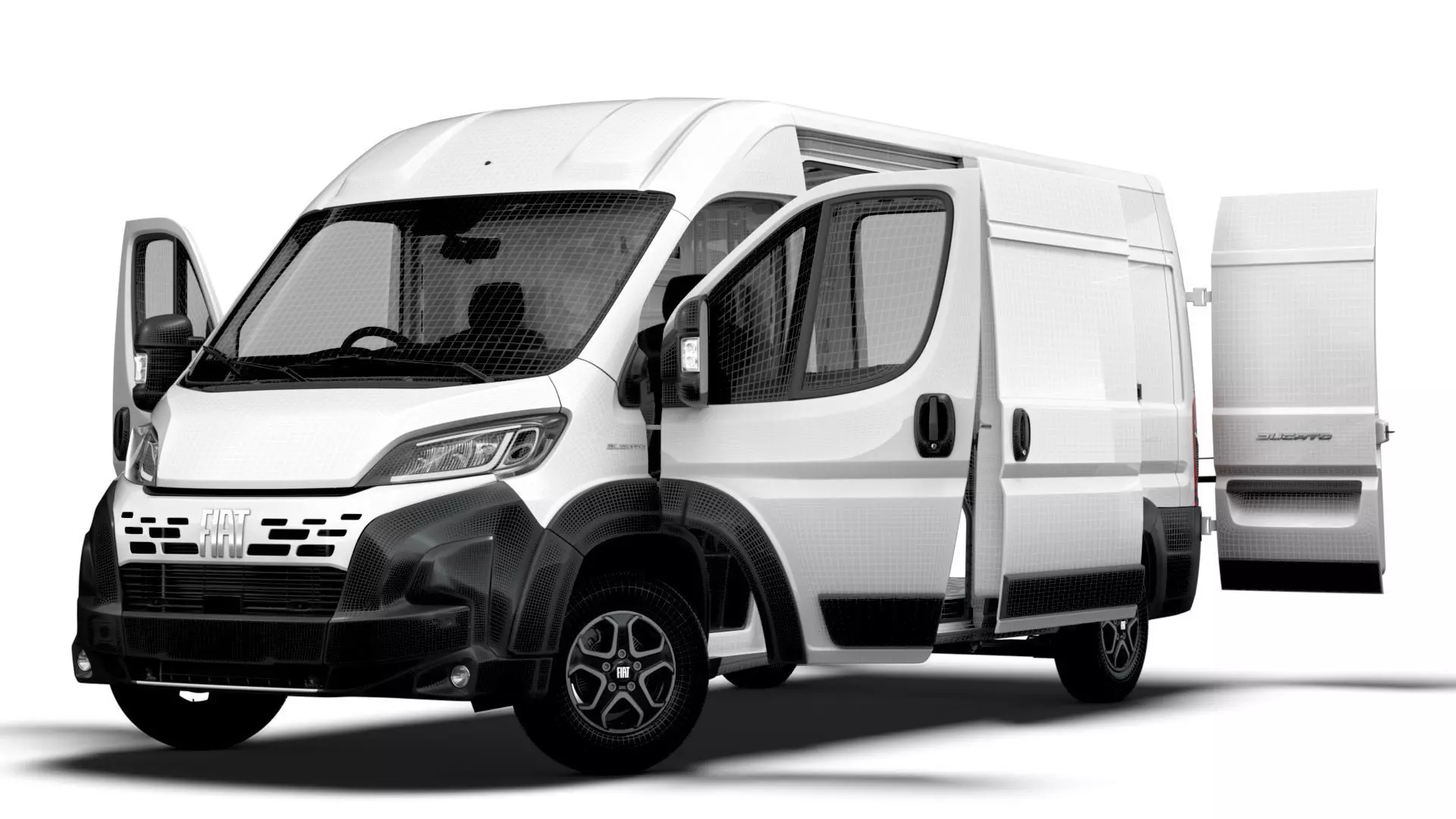 Fiat Ducato Van L3H2 HQInt 2026 UKspec 3D model_22