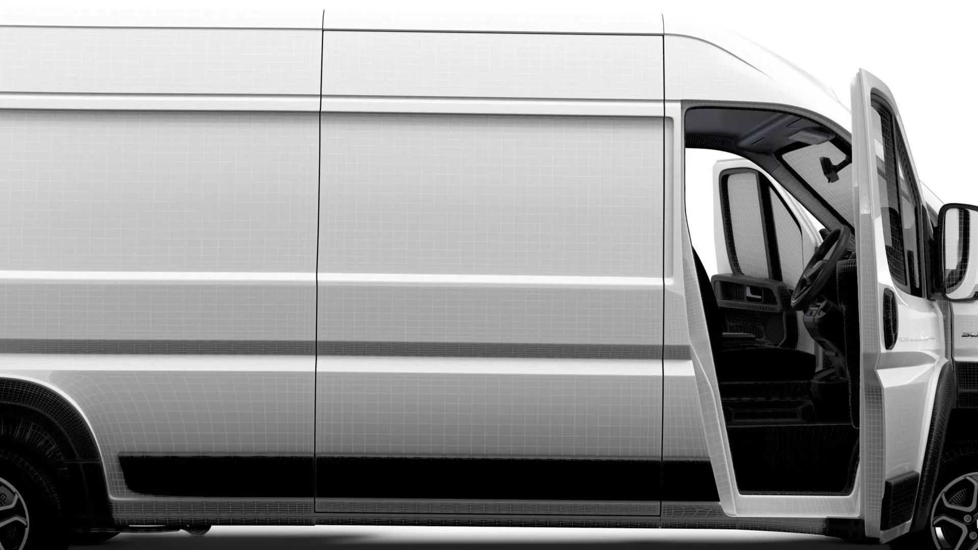 Fiat Ducato Van L3H2 HQInt 2026 UKspec 3D model_15