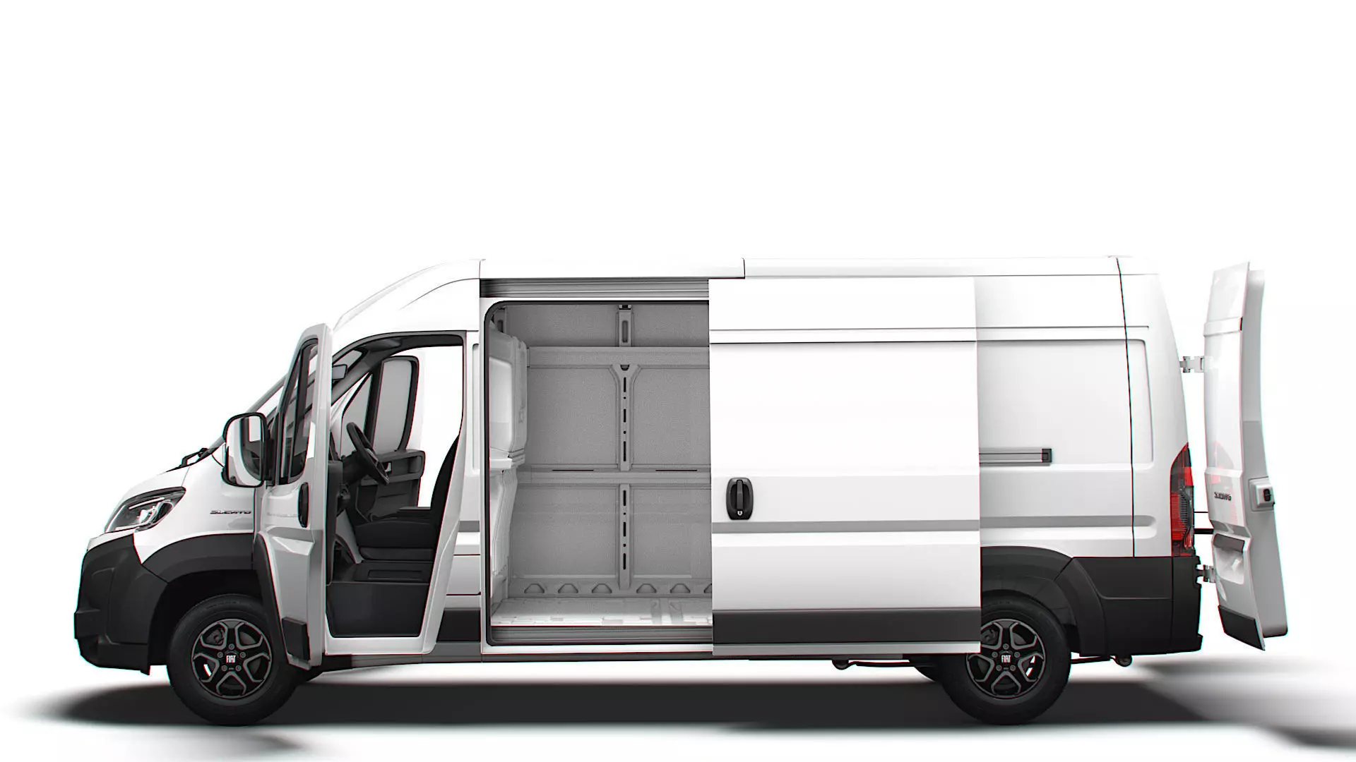 Fiat Ducato Van L3H2 HQInt 2026 UKspec 3D model_4