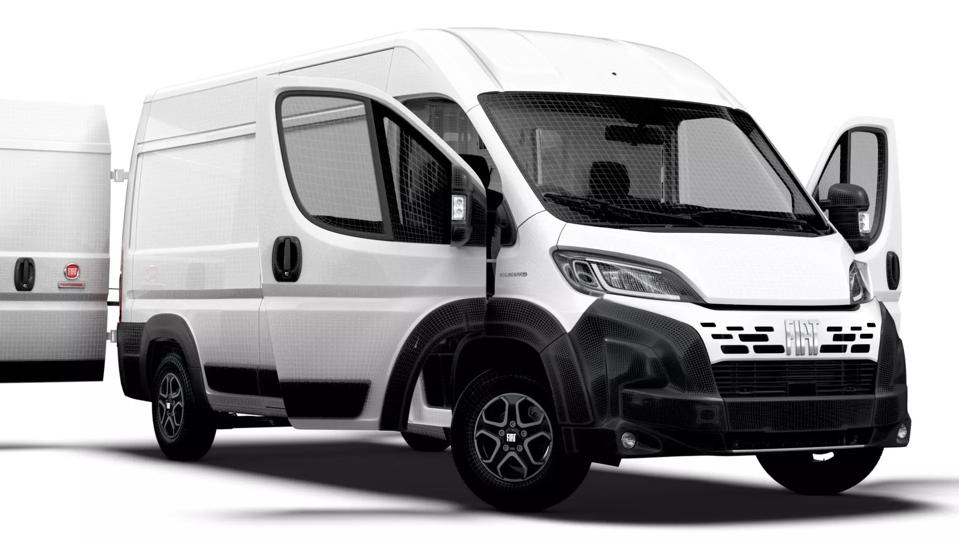 Fiat Ducato Van L3H2 HQInt 2026 UKspec 3D model_14