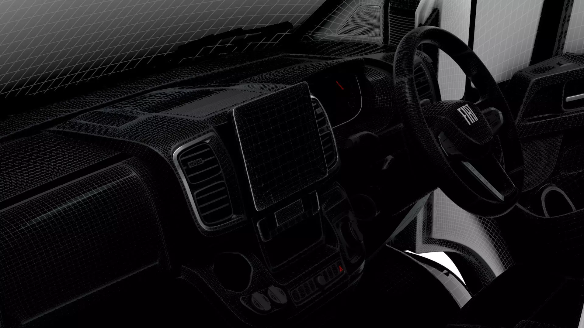 Fiat Ducato Van L3H2 HQInt 2026 UKspec 3D model_16