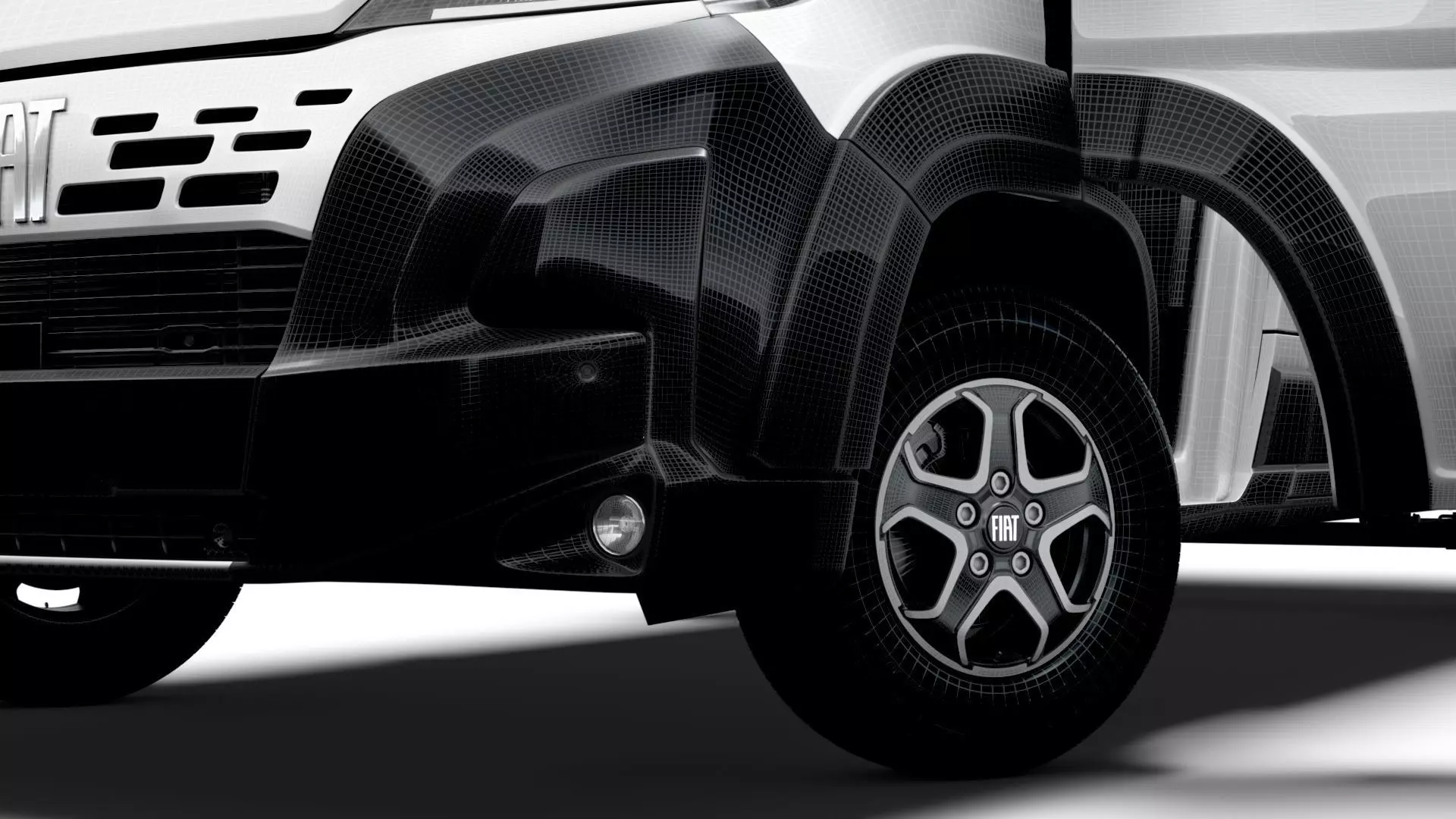 Fiat Ducato Van L3H2 HQInt 2026 UKspec 3D model_17