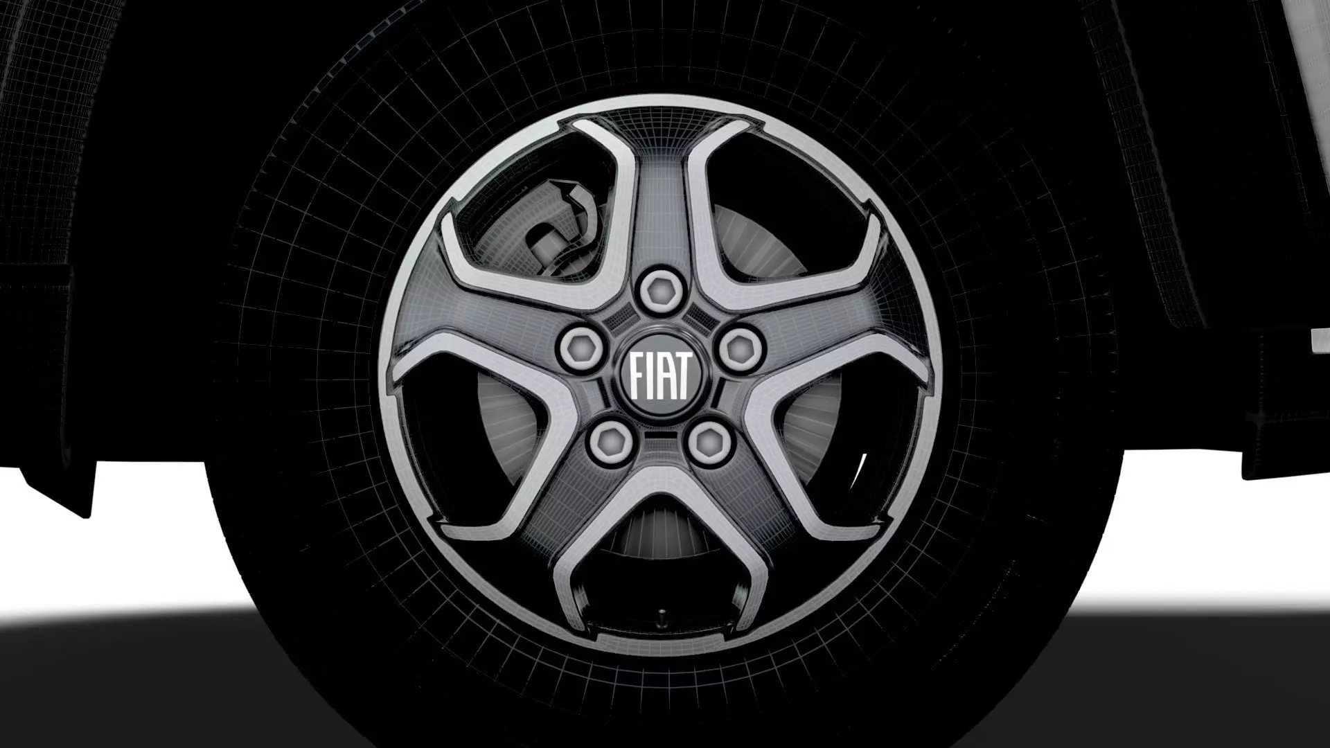 Fiat Ducato Van L3H2 HQInt 2026 UKspec 3D model_26