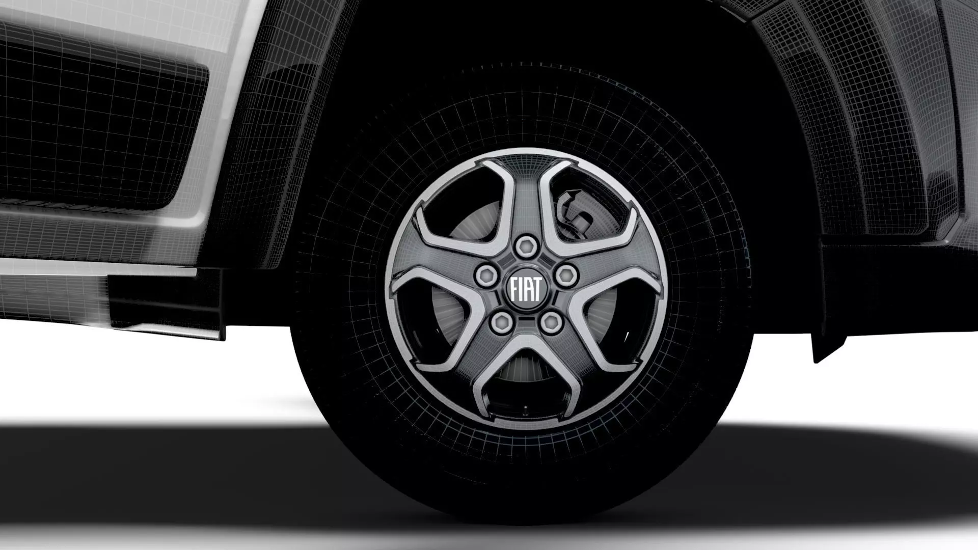 Fiat Ducato Van L3H2 HQInt 2026 UKspec 3D model_23