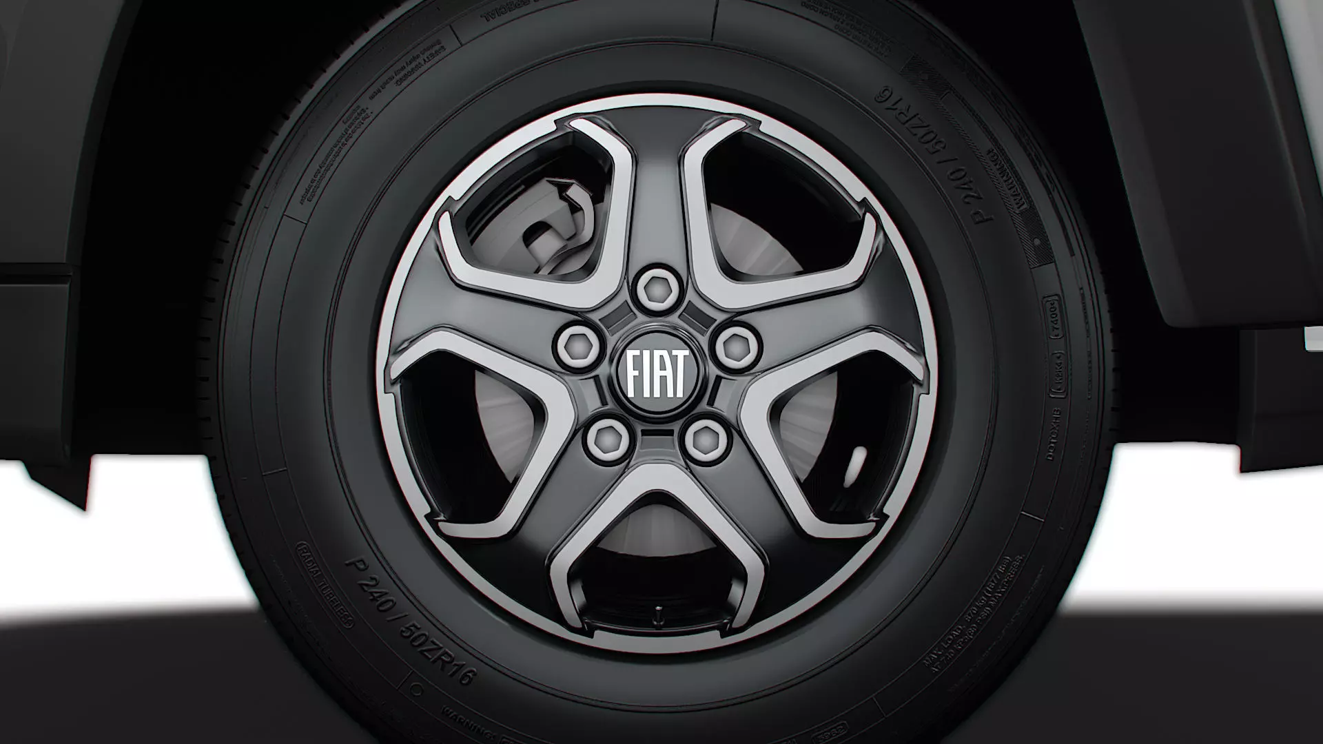 Fiat Ducato Van L3H2 HQInt 2026 UKspec 3D model_12