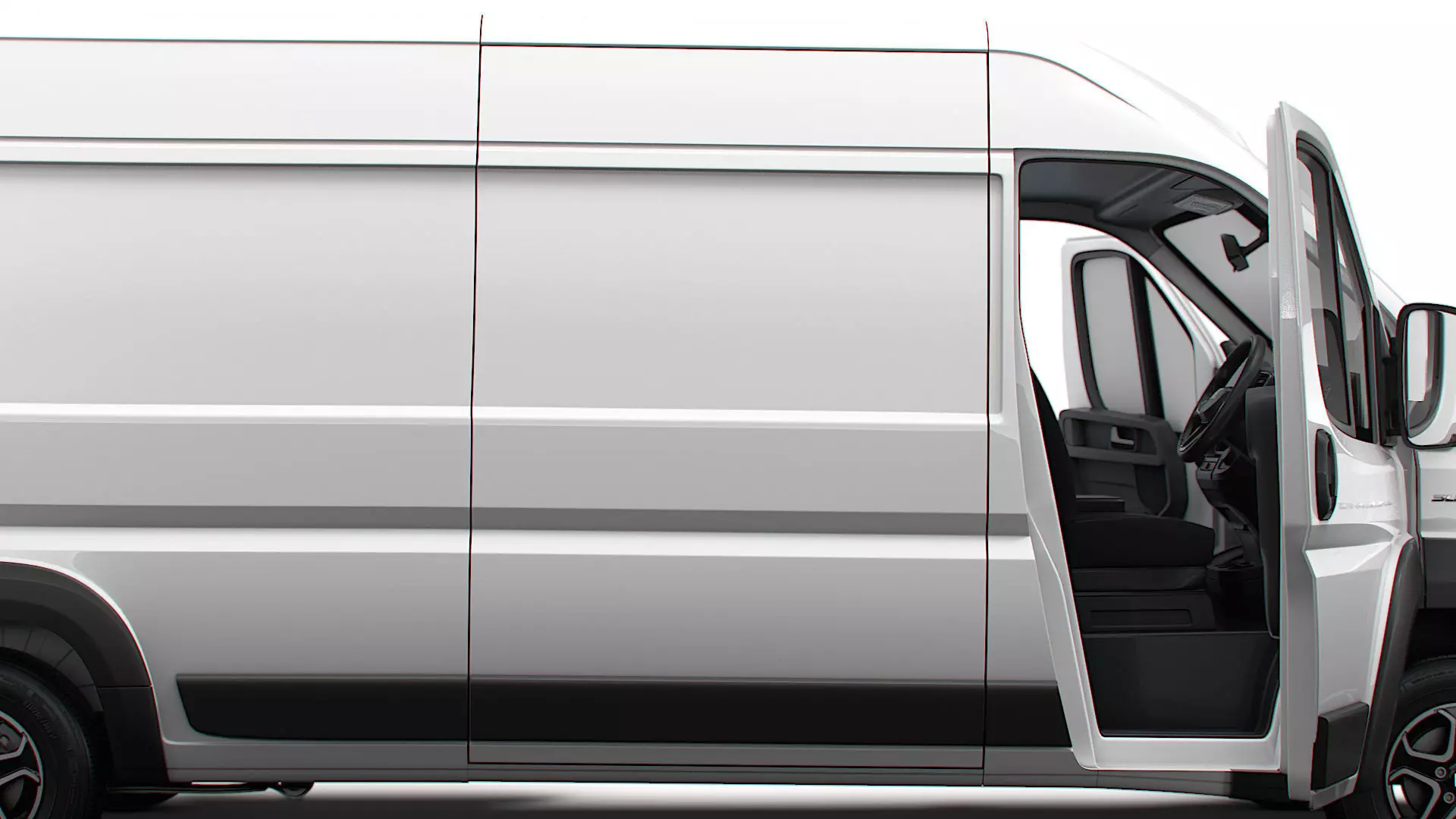 Fiat Ducato Van L3H2 HQInt 2026 UKspec 3D model_1