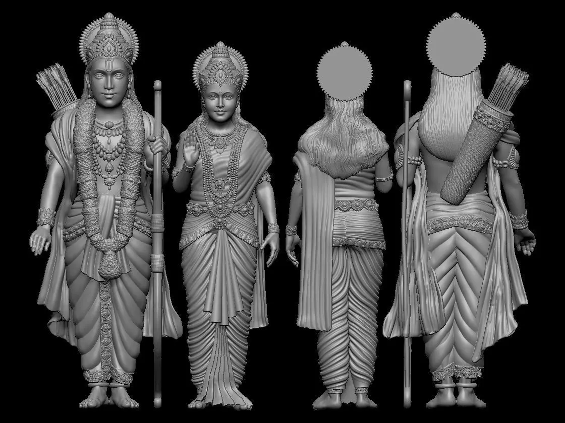 RAMA SITA DEVI 3D print model_0