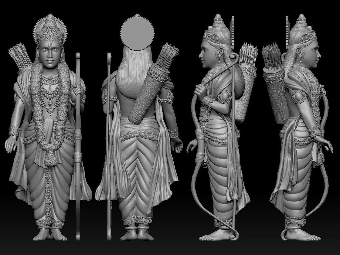RAMA SITA DEVI 3D print model_1