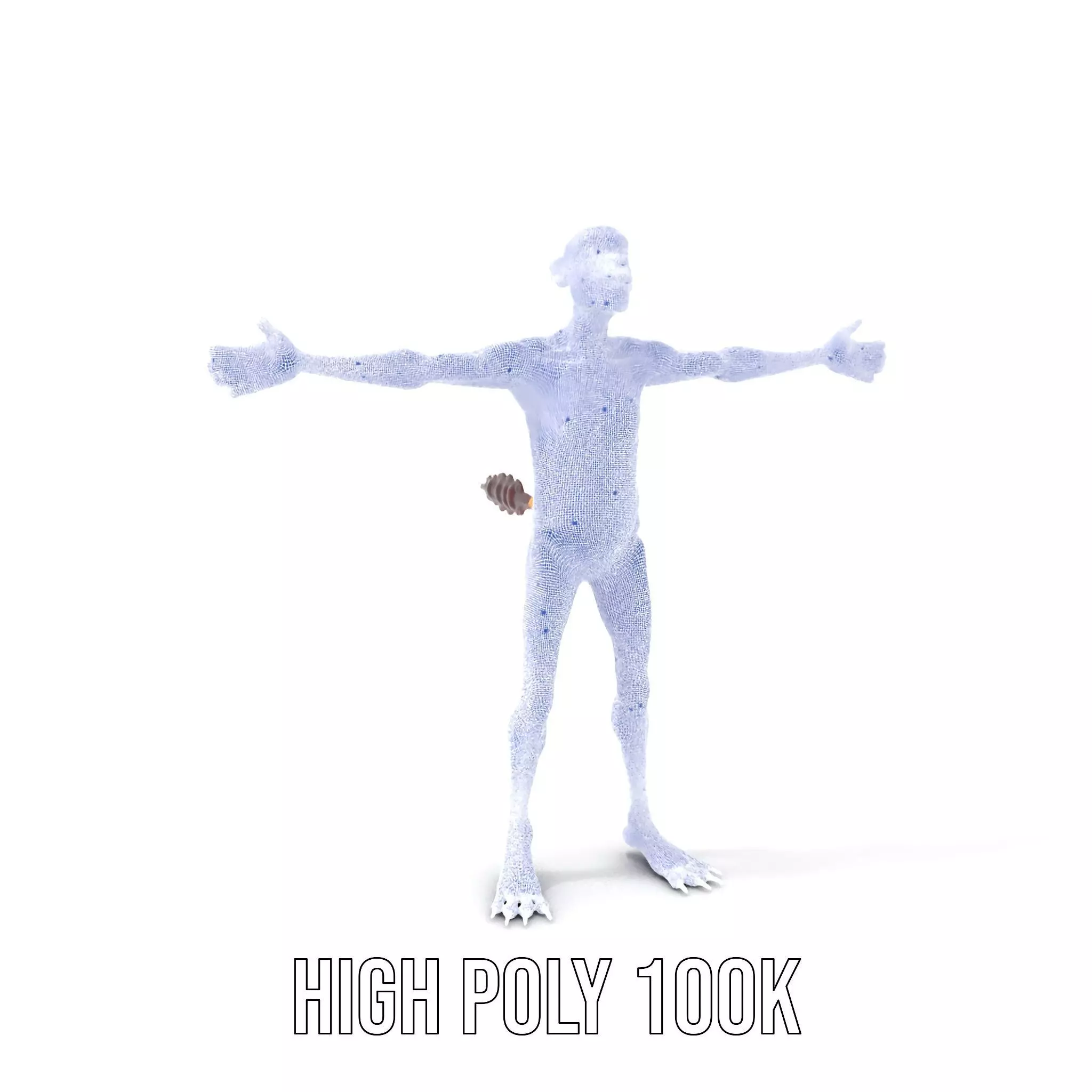 Cartoon Spotted Monkey Character Model Pack for Animation and... Low-poly 3D model_5