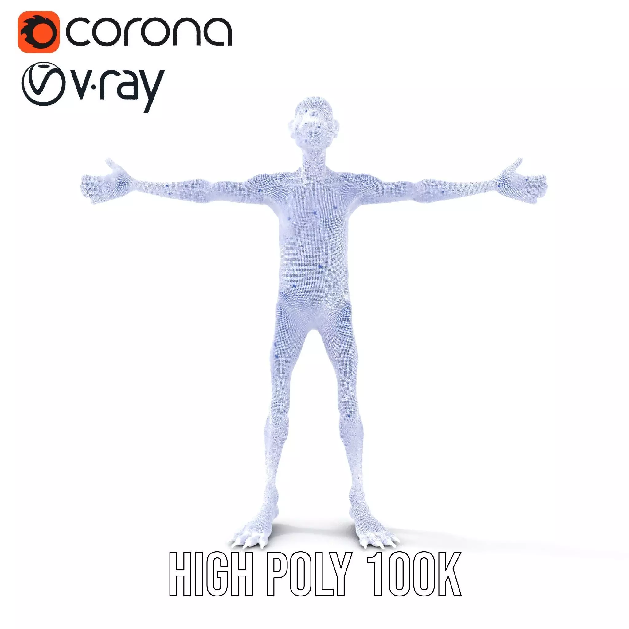 Cartoon Spotted Monkey Character Model Pack for Animation and... Low-poly 3D model_32