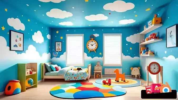 Kids Bedroom with Toys