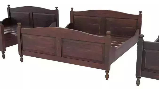 Wood Bed Frame