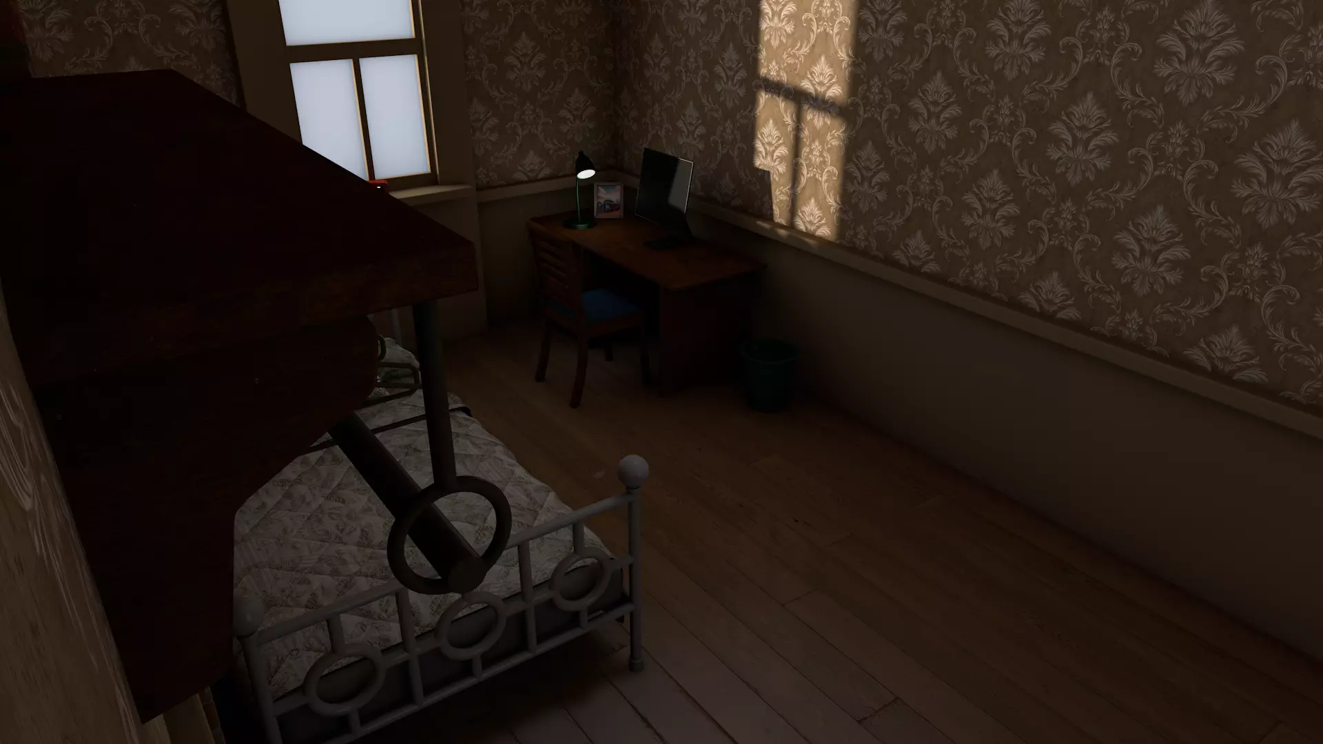 Bedroom 3D model_9