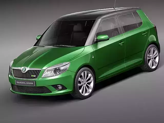 Skoda Fabia RS 2011 3D model