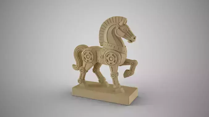 Mechanical Horse Decor