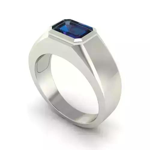 DIAMOND RINGS FOR MEN with emerald diamonds 