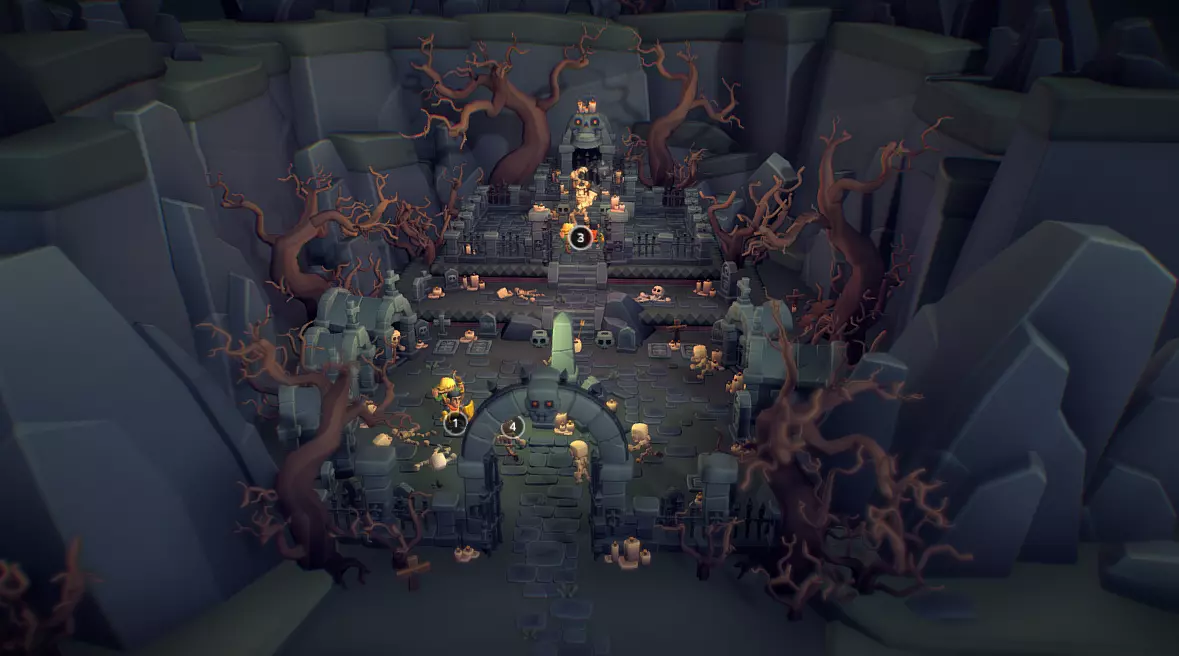 Cemetery Set - Proto Series Low-poly 3D model Low-poly 3D model_45