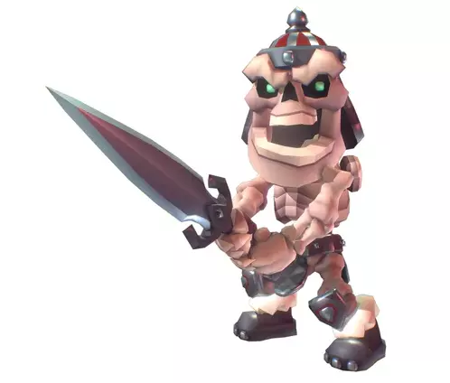 Cemetery Set - Proto Series Low-poly 3D model Low-poly 3D model_11