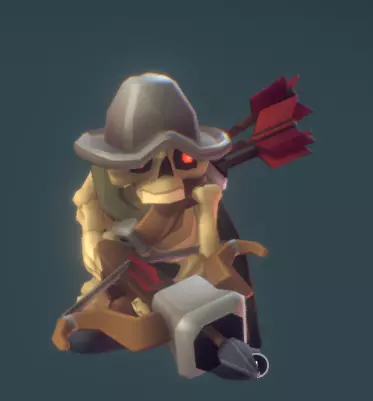 Cemetery Set - Proto Series Low-poly 3D model Low-poly 3D model_28