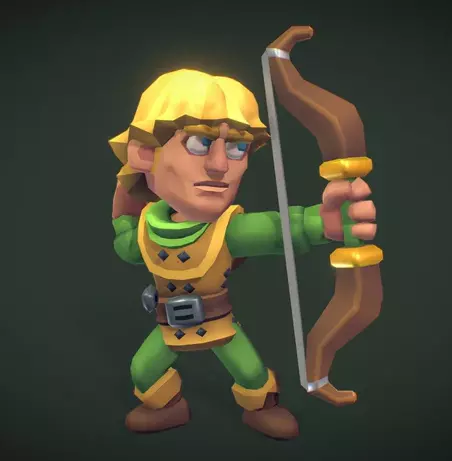 Cemetery Set - Proto Series Low-poly 3D model Low-poly 3D model_19