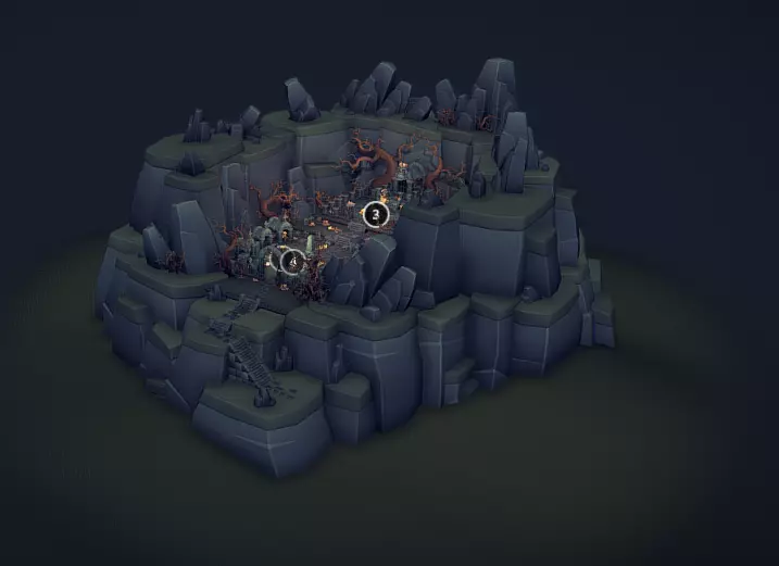 Cemetery Set - Proto Series Low-poly 3D model Low-poly 3D model_7