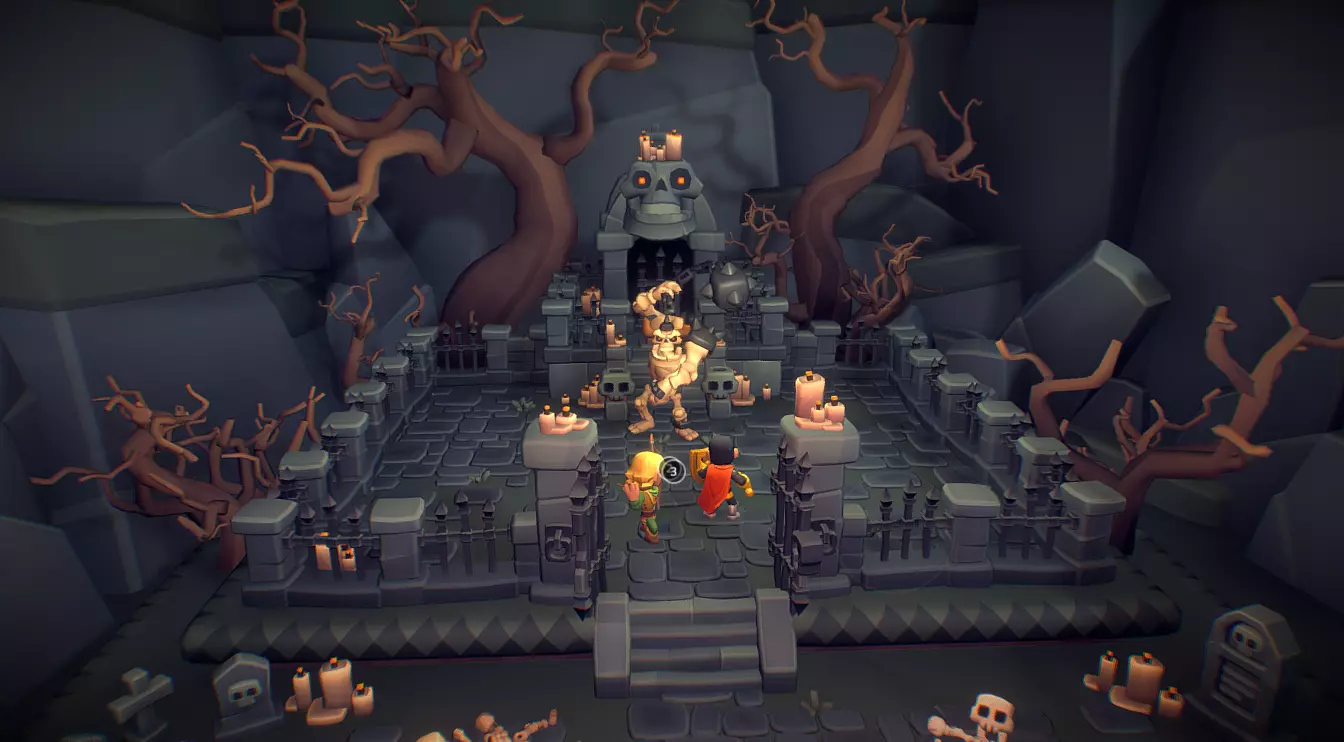 Cemetery Set - Proto Series Low-poly 3D model Low-poly 3D model_44