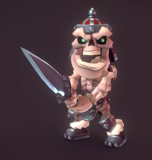 Cemetery Set - Proto Series Low-poly 3D model Low-poly 3D model_54