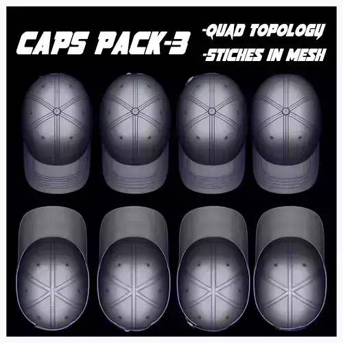 Caps pack 3