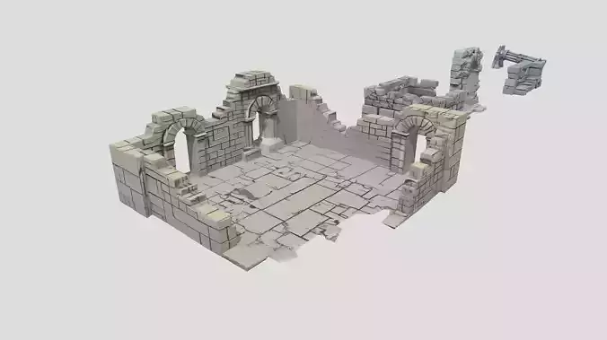 Ancient Ruins Pack - Low-Poly 3D Model Low-poly 3D model
