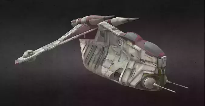 LAAT CW 3D model