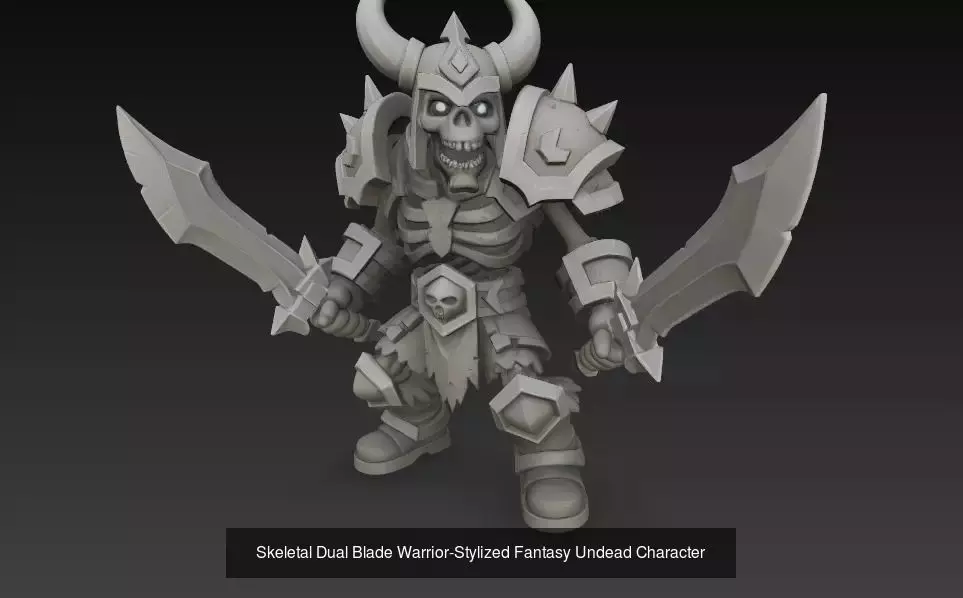 Orc Warrior Collection - Dual Blade-Fantasy Battle _2