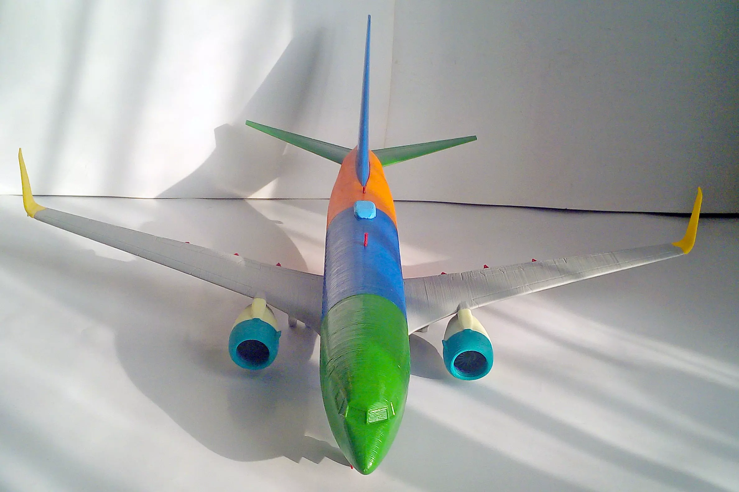 181214 Model kit Boeing 737-700 Split Scimitar Down 3D print model_7