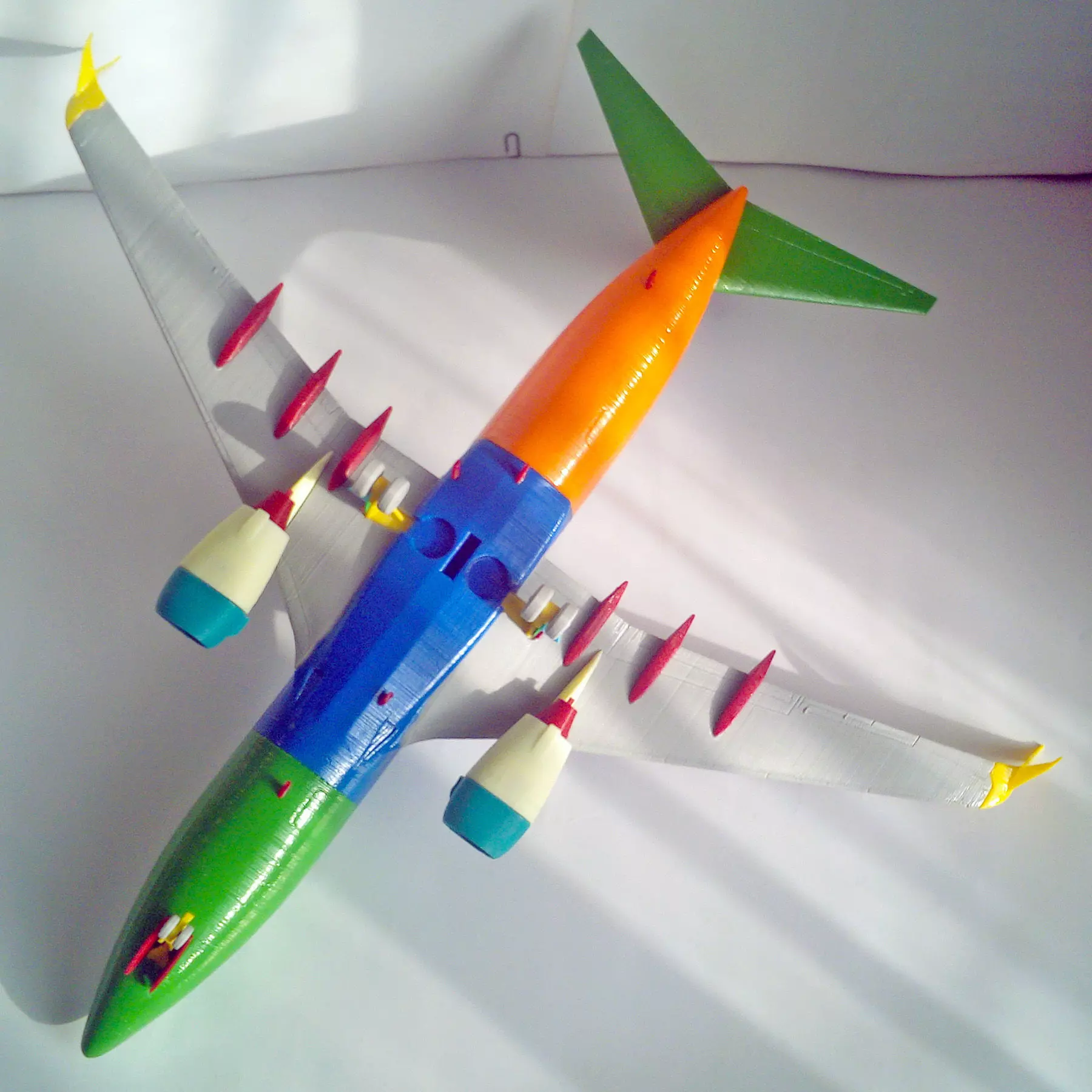 181214 Model kit Boeing 737-700 Split Scimitar Down 3D print model_3