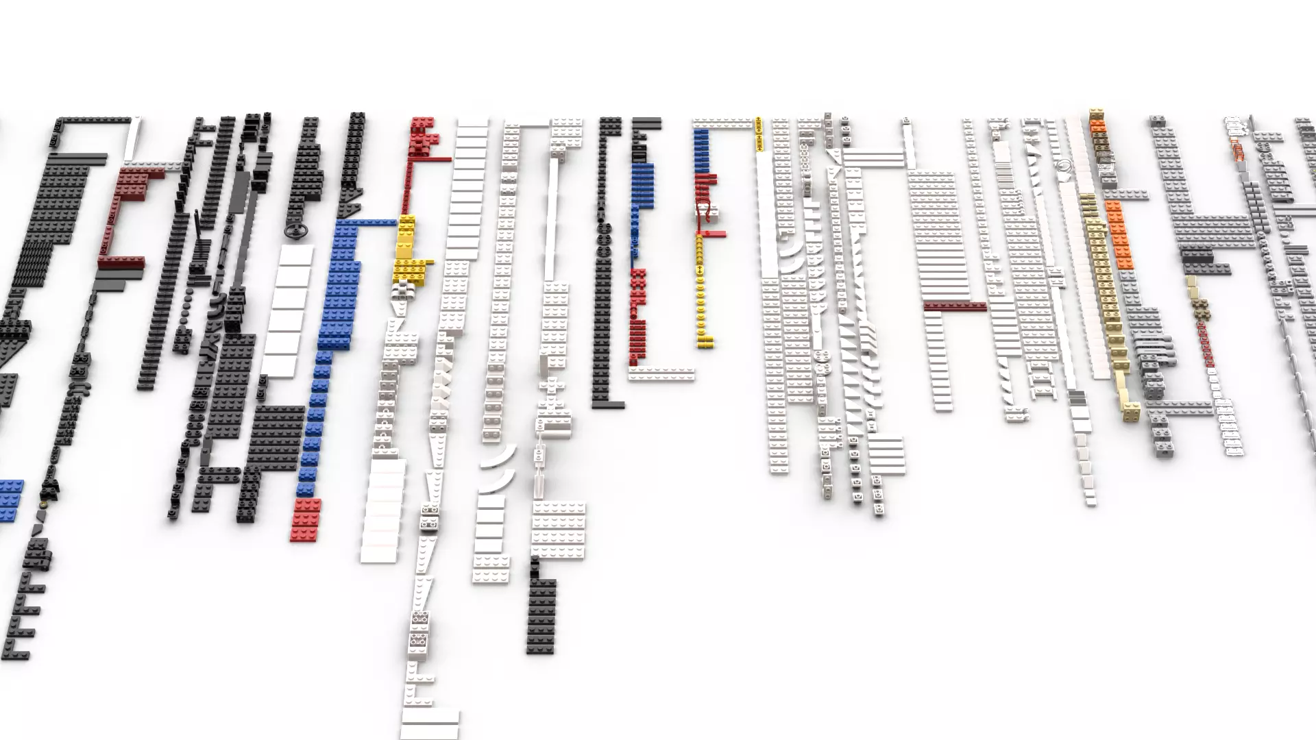 TwindBricks3D - 10337 Lambo Countach 5000 Quattrovalvole 3D print model_2