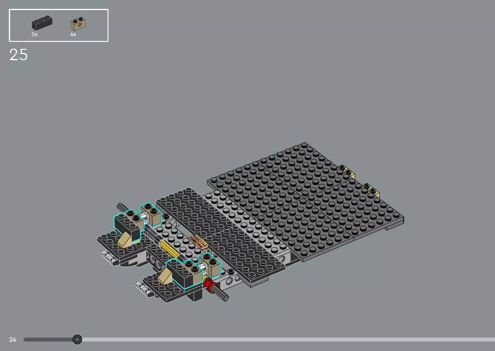 TwindBricks3D - 10337 Lambo Countach 5000 Quattrovalvole 3D print model_16