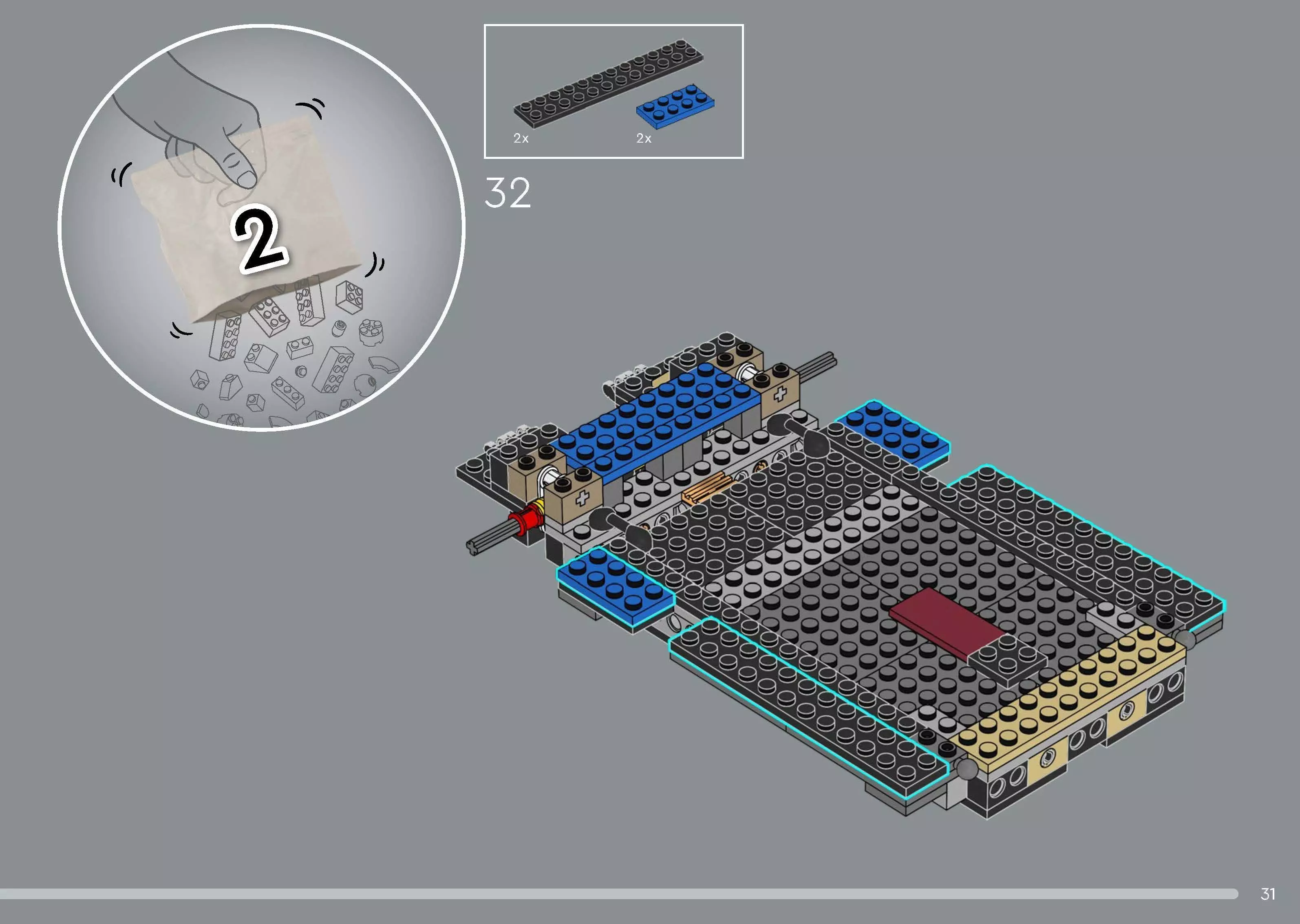 TwindBricks3D - 10337 Lambo Countach 5000 Quattrovalvole 3D print model_23