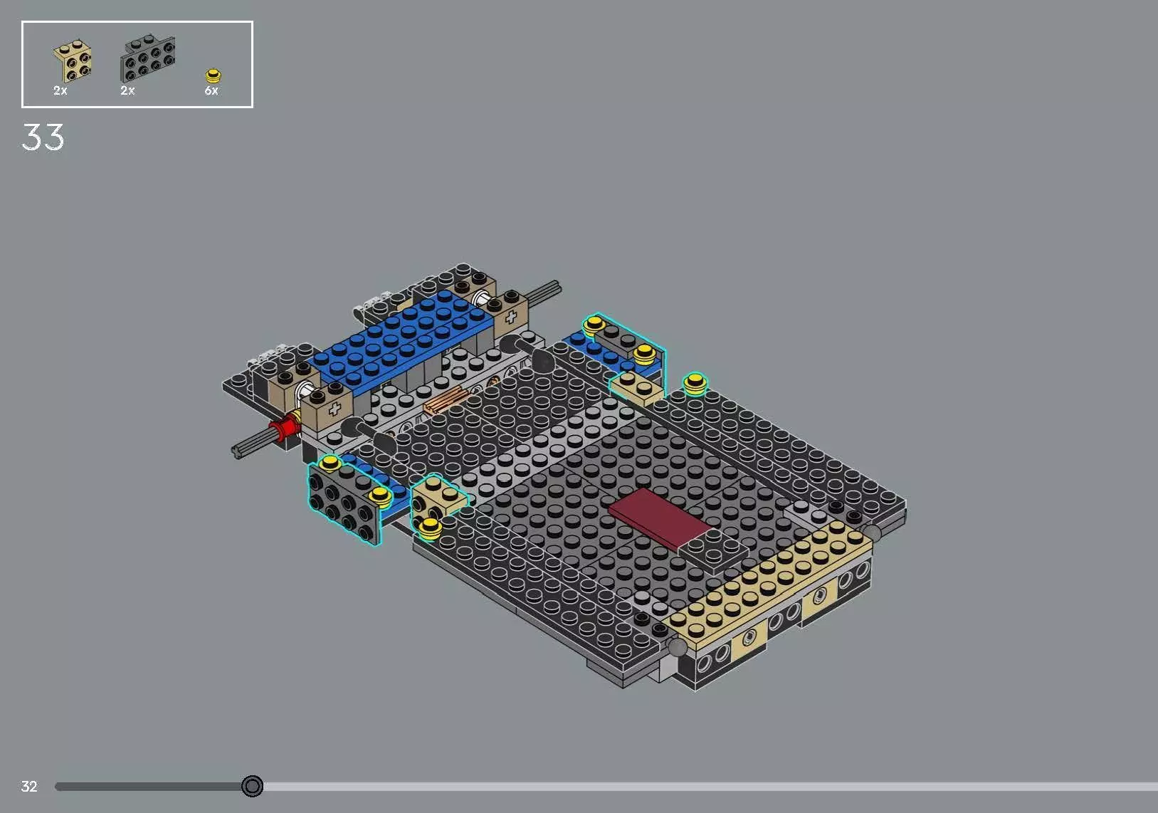 TwindBricks3D - 10337 Lambo Countach 5000 Quattrovalvole 3D print model_24