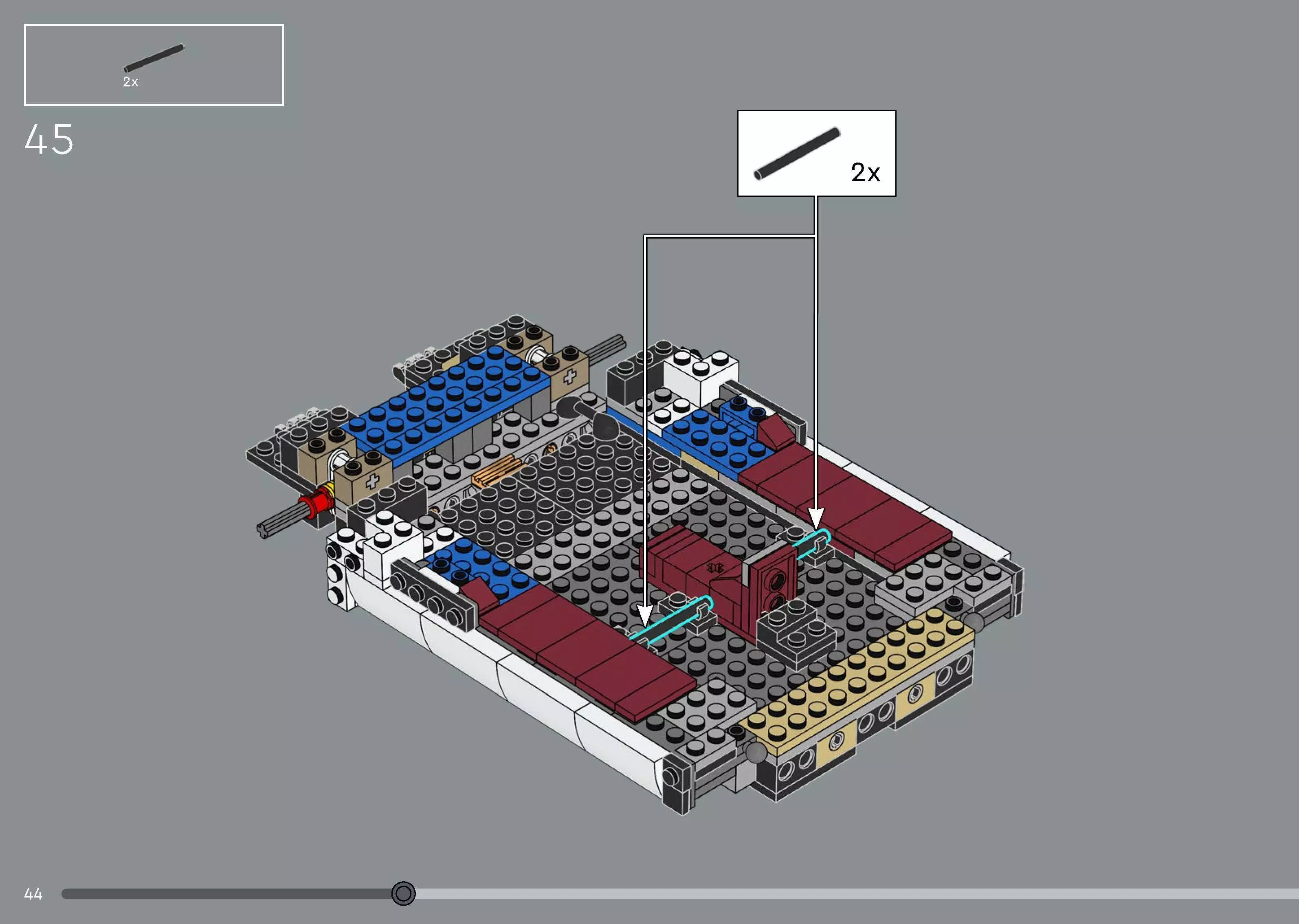 TwindBricks3D - 10337 Lambo Countach 5000 Quattrovalvole 3D print model_36