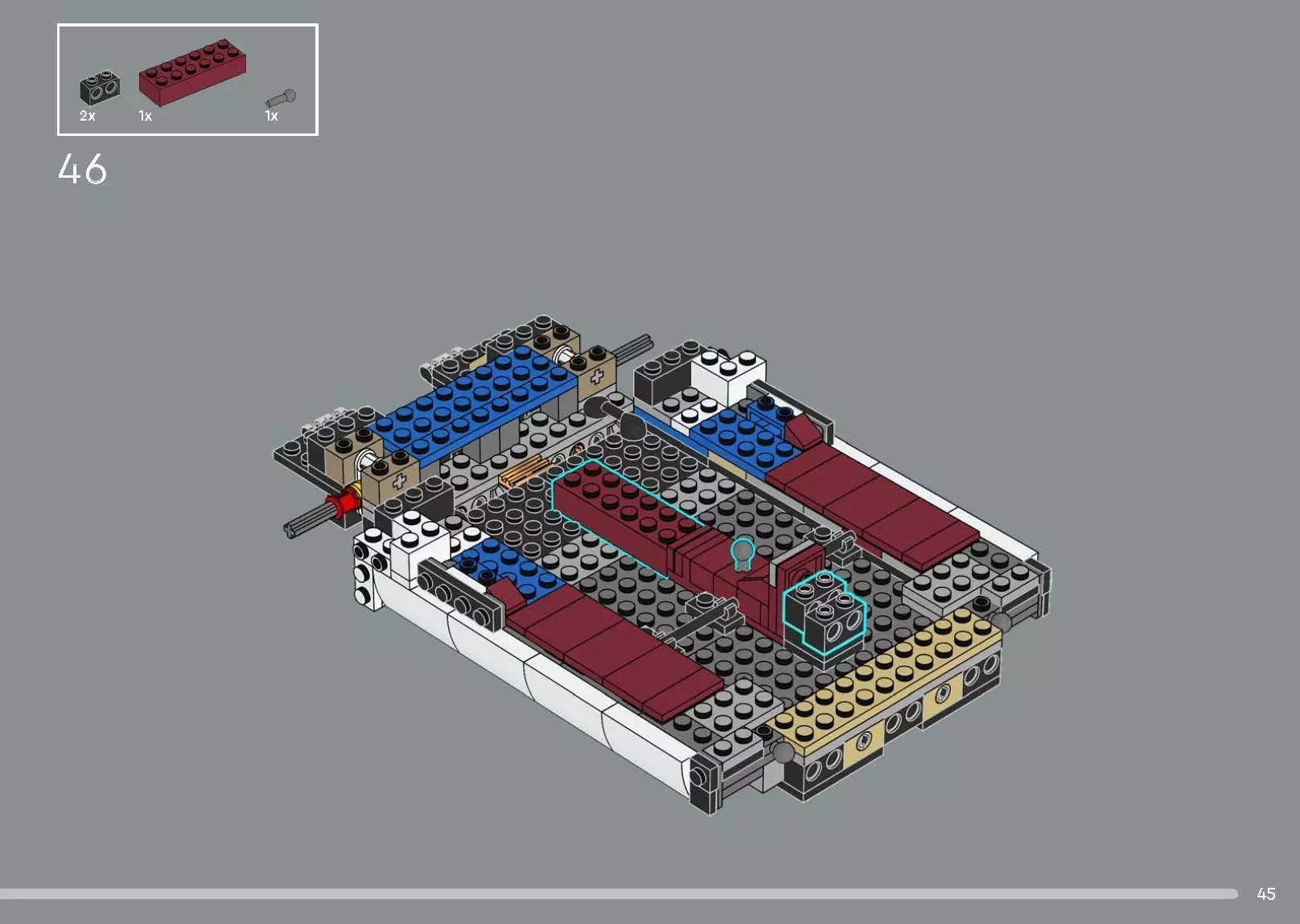 TwindBricks3D - 10337 Lambo Countach 5000 Quattrovalvole 3D print model_37