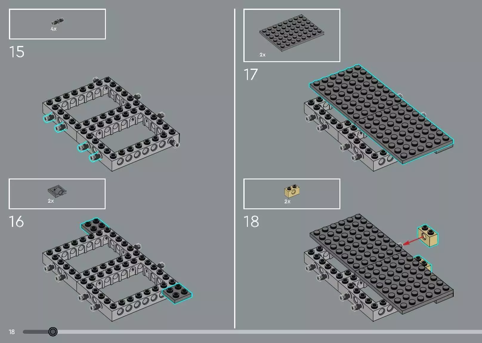 TwindBricks3D - 10337 Lambo Countach 5000 Quattrovalvole 3D print model_10