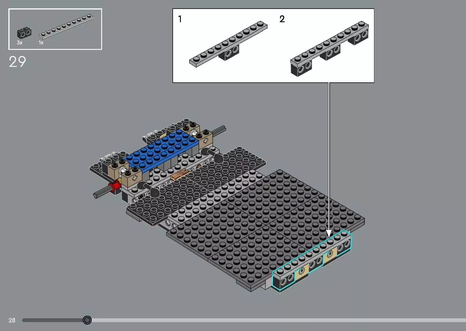 TwindBricks3D - 10337 Lambo Countach 5000 Quattrovalvole 3D print model_20