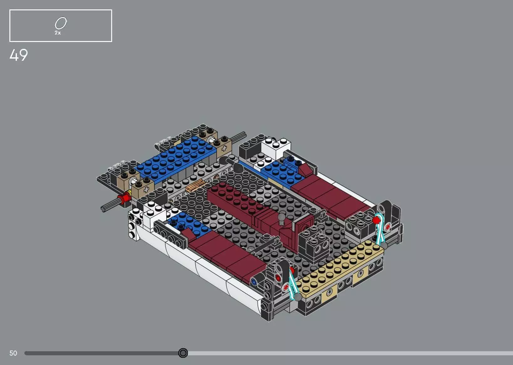TwindBricks3D - 10337 Lambo Countach 5000 Quattrovalvole 3D print model_42