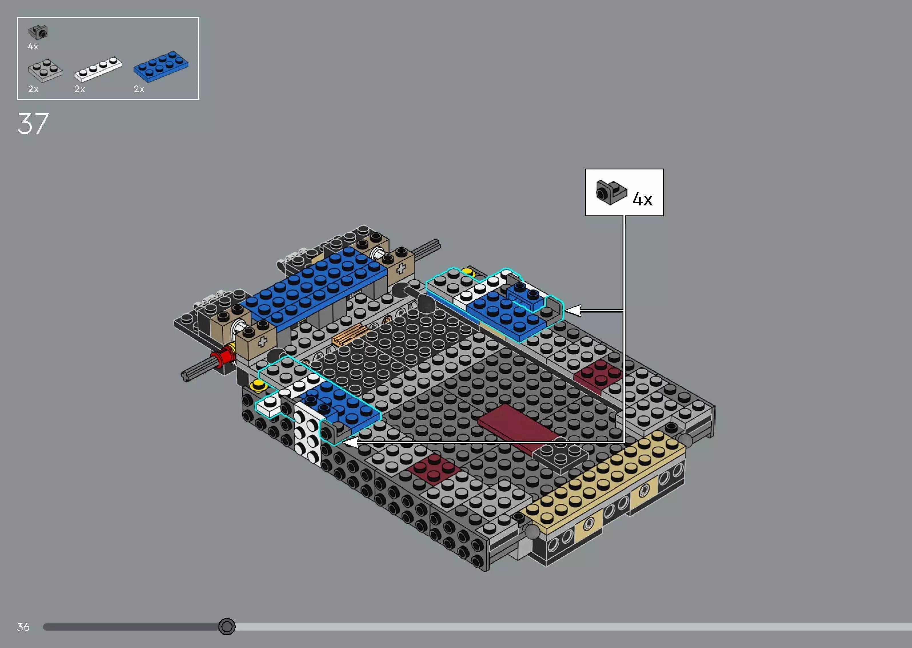 TwindBricks3D - 10337 Lambo Countach 5000 Quattrovalvole 3D print model_28