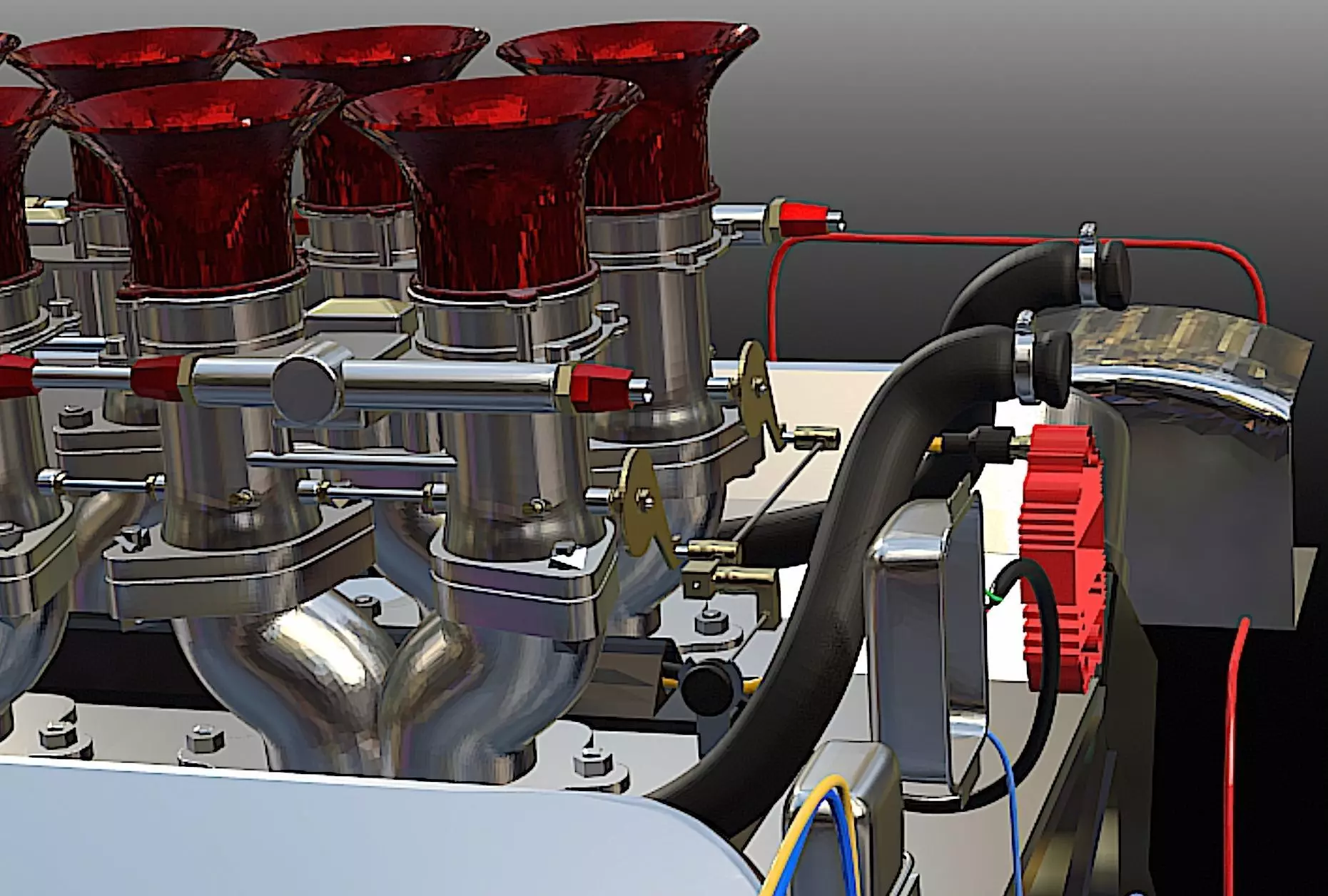 65 Carbon Fiber AC Cobra  - H-Poly 3D Model 3D model_27