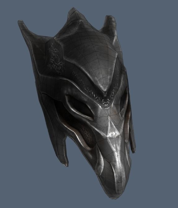 Armor of Artorias Free low-poly 3D model_1