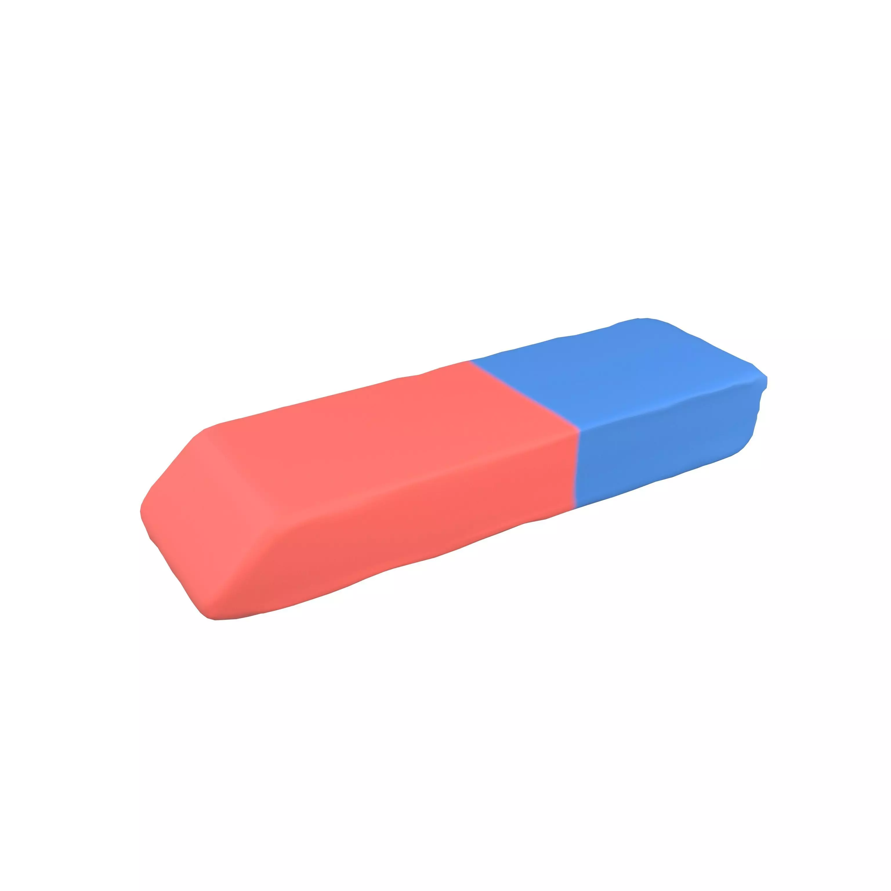 Eraser v2 001 Low-poly 3D model