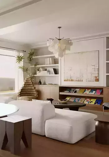 Mid Century interior  Livingroom