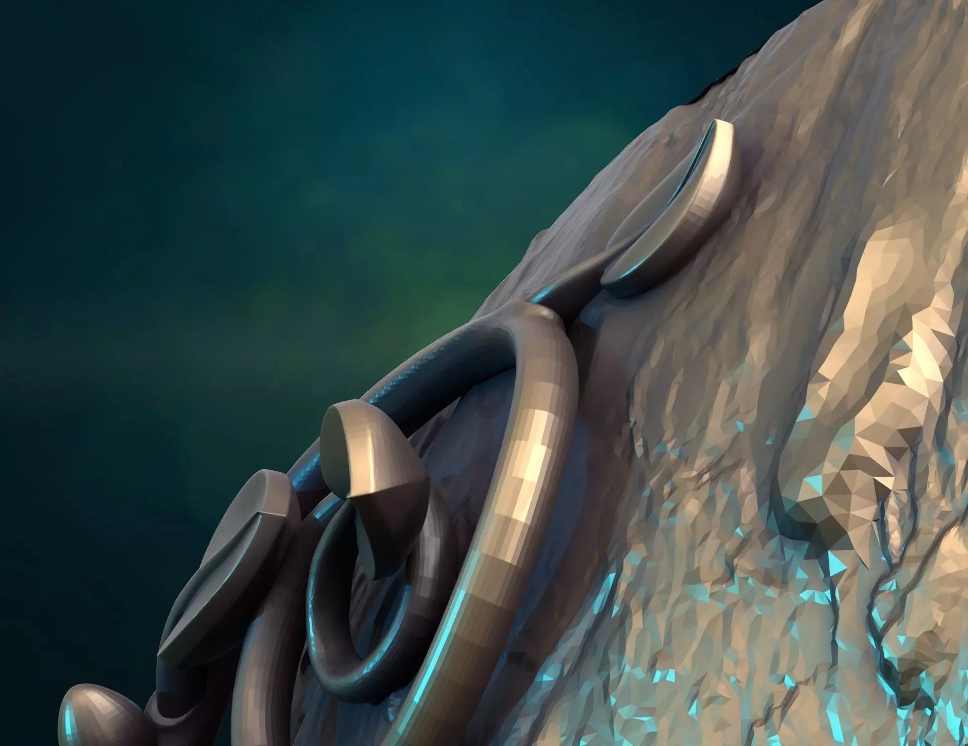 Bark Dryad Mask 3D print model_8