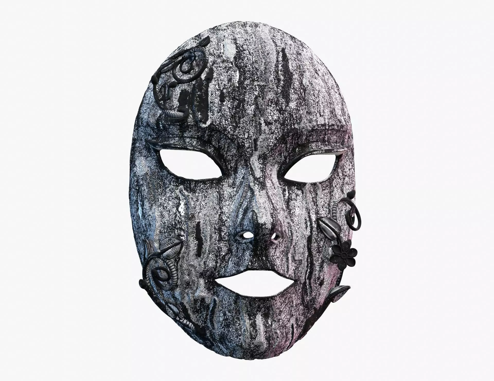 Bark Dryad Mask 3D print model_14